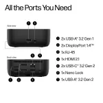 HP USB-C 100W G6 Docking Station (BS7S5AA)